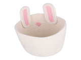 Storage Basket Rugged Lovely Small Bunny Attractive Decorative Home Furnishing Decoration V1294-YM0714-3117210185411