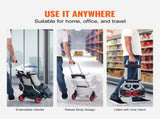 Folding Hand Truck, 80 kg Load Capacity, Aluminum Portable Cart, Convertible Hand Truck and Dolly V952-KZDSTHC175B0QUTVIV0