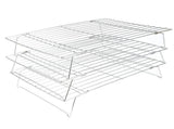 3Tier Cooling Rack Collapsible Folding Legs for Cookies Cakes Kitchen Baking Grilling Tool V1294-YM0901-3113200107211