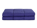 Giselle Bedding Weighted Blanket 9KG Kids Adults Heavy Gravity Relax Calm Blue WBLANKET-CT-9KG-BU
