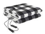 12V Car Electric Blanket for Cozy Winter Travel Soft Fleece Heating Throw for Cars, Trucks, RVs, V1341-ZY-NPJBVML3-RED