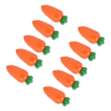 10PCS Carrot Shaped Candy Box Plastic Candy Case Container for Wedding Favor Party V1294-YM0901-3115210110712