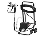 Stand Airless Paint Sprayer, 650W, 3000PSI High Pressure Airless Sprayer with Cart, Cleaning Brush, V952-ZSSPTJ650W03TBXWZ001V3