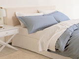 Royal Comfort - Balmain 1000TC Bamboo cotton Quilt Cover Sets - Blue Fog ABM-204924