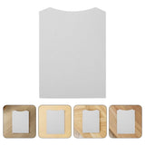 50Pcs Lightweight White Clothing Folding Boards for T Shirt and Shirt Storage V1370-AZ4-08805