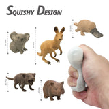 Stretchy Squishy Australian Wildlife Gift Set - Sensory Stimulation Animal Toys V274-TOY-KN-F-SQAUWAN-B