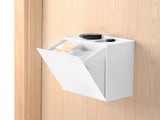 Wall Mounted Storage Flip Lid Design Space Saving Large Capacity Wall Mounted Storage Organizer V1369-AZ3-W-04663