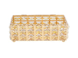 Tissue Box Holder Multifunctional Fashionable Design Exquisite Sturdy Durable Tissue HolderGold V1294-YM0715-3117210237011