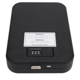 Portable Safe Box Steel Plate Fast Access Biometric Fingerprint Security Case with Combination Code V1294-YM0901-3117240196111