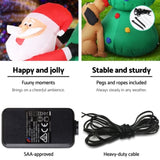 Jingle Jollys Christmas Inflatable Santa Tree 1.8M Illuminated Decorations XMAS-INF-TREE-6FT