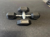 11 Pairs Hex Dumbbells PLUS Dumbbell Rack V1012-CF12HDB385DBR130