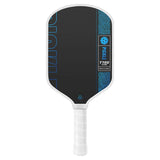 Black and Blue T700 Raw Carbon Fiber Pickleball Paddle - Professional Honeycomb Core Paddles with V888-ELOSUNG55216-2