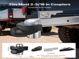 Trailer Hitch Lock, Compatible with 58.7 mm Couplers, Heavy-Duty Anti-Theft Trailer Ball Lock with 3 V952-SPSOHSCX25164V9WR001V0