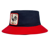 Goorin Brothers Mens Americana Bucket Hat 100% Cotton Animal Series - Navy V563-105-0202-NAVY-S
