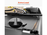 Retractable Tonneau Cover, 5.7 ft Hard Retractable Tonneau Cover with Built-in Drainage Pipe for V952-SSHBXGSDKDODGFKYUV0