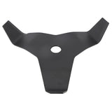 Black Weed Wacker Blades 3 Teeth Carbon Steel Brush Cutter Blades Heavy Duty Brush Cutter Blades for V1294-YM0703-3111230100411
