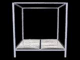4 Four Poster Queen Bed Frame V63-819523