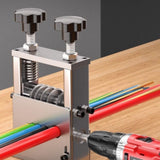Portable Manual Cable Stripping Machine with 6 Holes for 1.5-15mm Wire, 1.5-15mm V1188-MS-325-0783