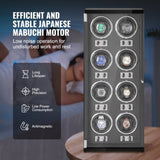 Watch Winder, Watch Winder for 8 Men's and Women's Automatic Watches, with 8 Super Quiet Japanese V952-SBZDSLH8Z0008YD62V3