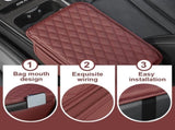 Memory Cotton Leather Car Armrest Box 2025 New Universal Style Memory Cotton Car Armrest Box V1258-DP02-C-2518
