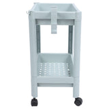 Bathroom Floor Shelf Bathroom Open Shelf Unit Freestanding Corner Rack Shelves V1294-YM0706-3112230061514