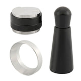 51mm Espresso Tool Kit Dosing Funnel, Coffee Distributor, WDT Tool, Tamper Leveler V1366-AZ2-W-15703