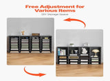 Literature Organizer, 36 Compartments Office Mailbox with Adjustable Shelves, Wooden Mailbox Sorter V952-WJJEKBHB36G93NKYIV0