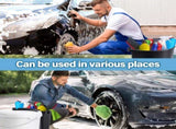 2 Pcs Car Detailing Bucket Organizer 10.2 x 7.8 x 5.5 Inch Car Washing Bucket Caddy Portable V1258-DP02-C-3044