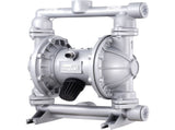 Air Operated Double Diaphragm Pump, 44GPM, Max 115PSI Air Waste Oil Pneumatic Transfer Pump with 2 V952-QDSQGMBLHJ15NT76JV0