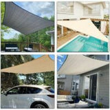 Shade Sail Rectangular Shade Sail, Waterproof and Resistant Solar Shade Cloth, for Patio Garden V1237-ZY-528-321