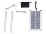 Solar Light Tube 30W 12V5V Dual USB LED Solar Panel Powered Camping Tent Light with Waterproof V1294-YM0901-3111240067411