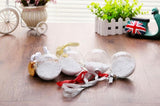 50 Wholesale Pack Glass Bauble 8cm Diameter Round Clear with Silver Cap - table or tree centrepice V382-BAUBLE8CMX50