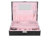 Jewelry Box Earrings Jewelry Display Case Bracelet Watch Organizer Wedding Gifts V1294-YM0721-3115210033211