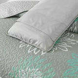 Elegant Quilted Bedspread and Pillowcases Set: Infuse Your Bedroom with Charm - Queen size V745-MAC080164Q13U