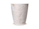 Tall Planter Set of 2 Round Tapered Plant Pots 53 cm for Outdoor Indoor V952-YZXMS21YCDTPKF8OSV0