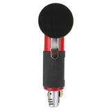 Mini Pneumatic Air Sander Eccentric Grinder Polishing Machine with Sandpapers for AutomobileRed V1294-YM0901-3114200072912