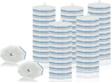 50PC Toilet Bowl Wands, Disposable Toilet Brush Heads, Wall Mounted Scrubber, Cleaner V1258-DP02-WO-199