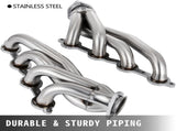 Exhaust Header Set 1 5/8" Exhaust Turbo Headers, Stainless Steel Exhaust Manifold Headers, Shorty V952-LS1-2-3-6LS-QJQG1V0