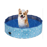 Floofi Pet Pool 120cm*30cm XL Blue Circle V227-3331641004530