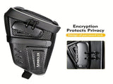 Bicycle Saddle Bag Large Capacity Water-Resistant Storage for Cycling Essentials V1106-139-BLA-80416