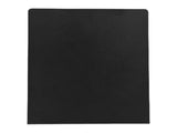 Magnetic Bulletin Board Black Magnetic Metal Tabletop Memo Display Board for Home School Kitchen V1294-YM0901-3117250158811