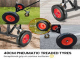 Kartrite 3-Wheel Adjustable Trailer Dolly Heavy Duty Caravan Mover 1000 lbs Tongue Capacity Dur ATD-TD77-BLK