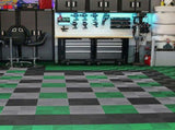 Interlocking Drainage Mat, 31 x 31 cm Modular Interlocking Cushion, 50 Pcs Splicing Drainage Mats, V952-CKPSD12X12INHIBDXV0