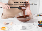 600F Heat Resistant Silicone Spatulas Flexible Food-Grade Silicon Baking Scraper, Kitchen Cooking V1258-DP02-C-361