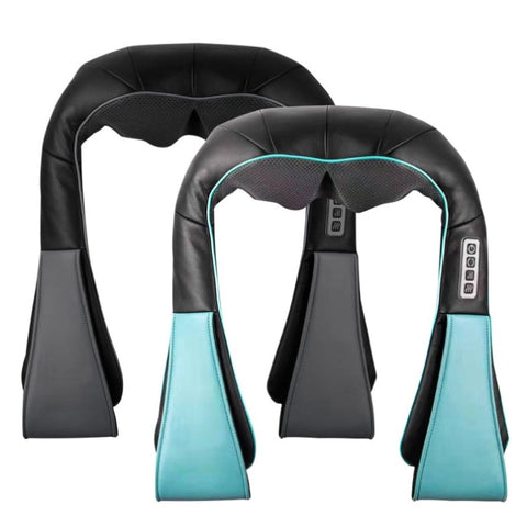 SOGA 2X Electric Kneading Back Neck Shoulder Massage Arm Body Massager Black/Blue MASSAGER580ABLK-BLU