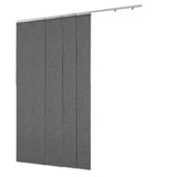 VEVOR Panel Track Blinds Extendable Track 116 cm to 218 cm W Trimmable Dark Gray V952-MBGDBYCW45884QXE6V0