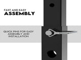 Tow Ladder 2" Tow Bar Hitch Mount Ladder Roof Rack Bar Extension Timber Kayak V379-TOWLADER16