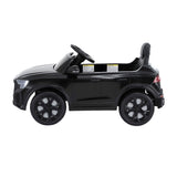Kids Ride On Car Licensed RSQ8 Electric Toy Black Remote 12V Cars Black RCAR-LS-RSQ8-BK