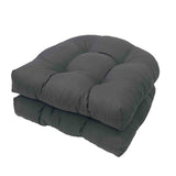 Indoor Outdoor Chair Cushions Seat Pillow Cushion Set of 2 Chair Pads for Sitting Patio Garden Floor V1370-AZ4-19695
