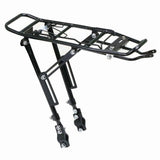 Bicycle Aluminum Alloy Rear Rack Disc Brake Quick Release Mountain Bike Rear Tail Rack V1366-AZ2-W-14598